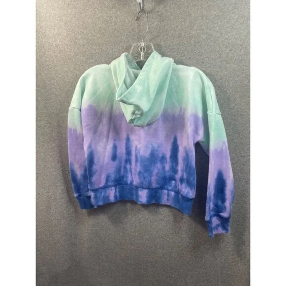 Justice Girls Tie Dye‎ Hoodie Sweatshirt Pullover Colorful Youth